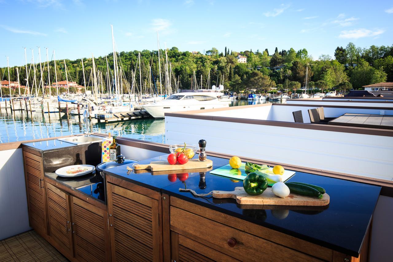 Floating Sea House Kahne Portoroz Villa Dış mekan fotoğraf